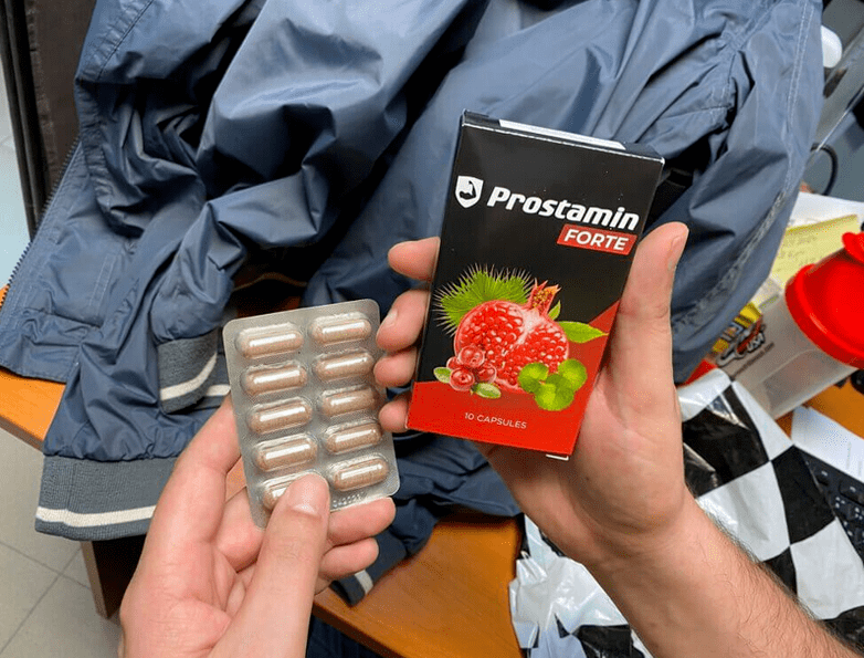 Arrival of packages with Prostamin Forte