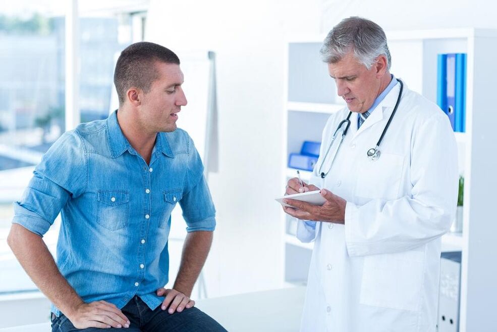 doctors prescribe treatment for prostatitis