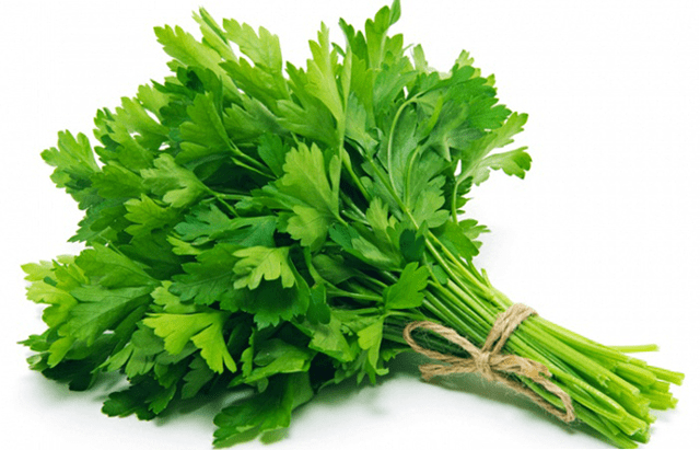 Parsley has a good effect on the male body