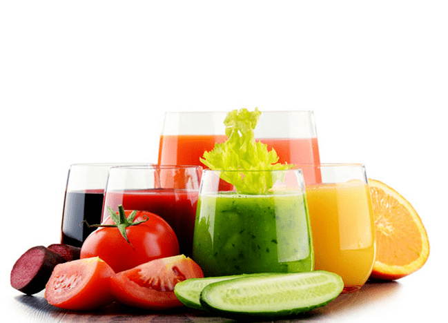 raw vegetable juice