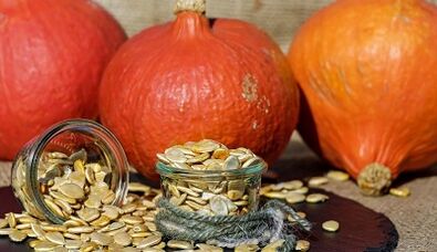 Pumpkin seed for the treatment of prostatitis