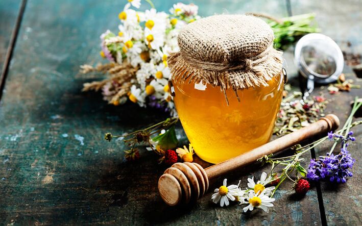 Honey for the treatment of prostatitis