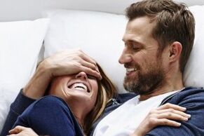 A man with abacterial form of prostatitis benefits from intimate intimacy with a woman